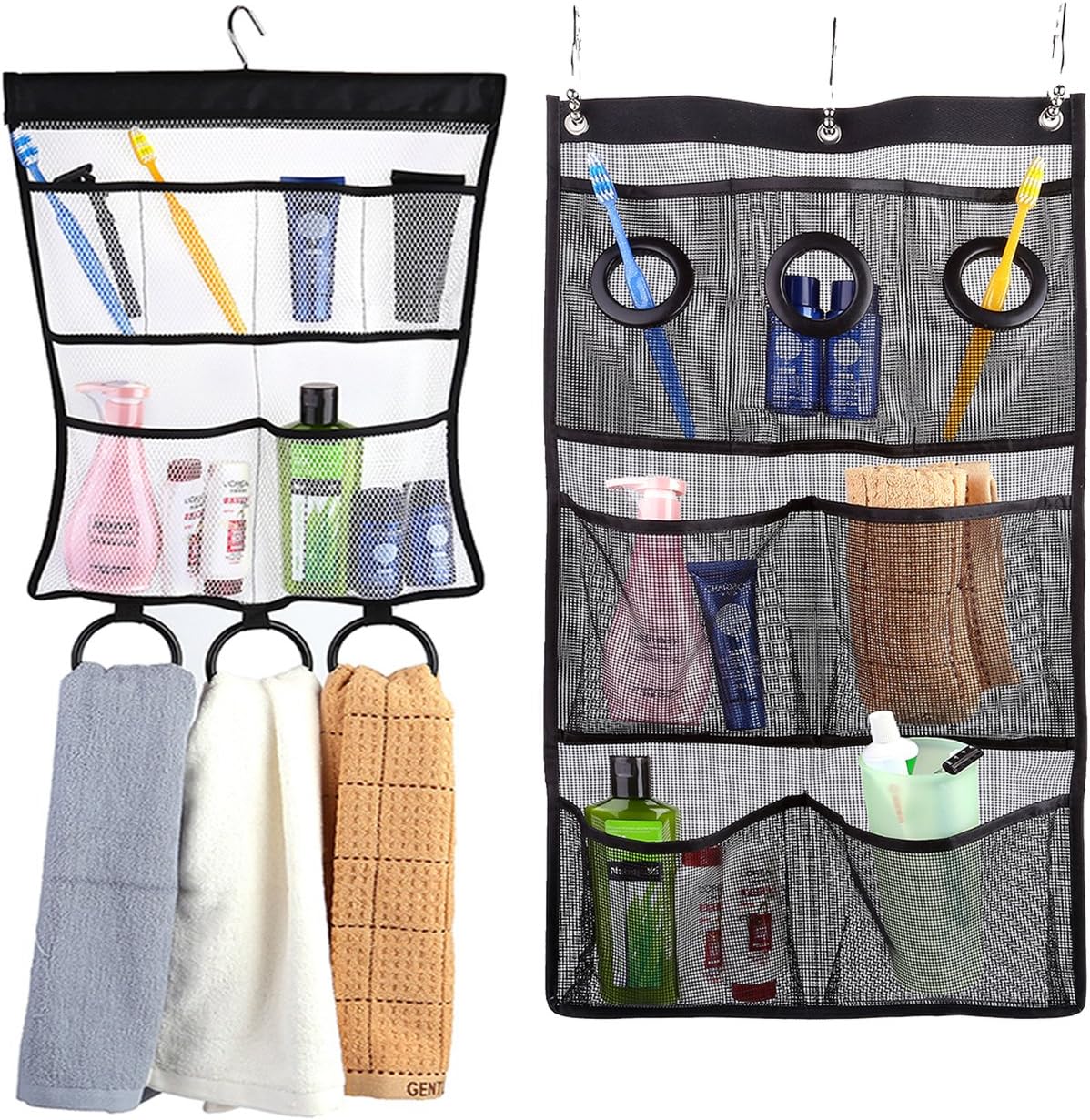 WarmHut Quick Dry Hanging Caddy Bath Organizer with Mesh