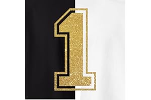Old Gold, 8" Glitter Iron on Numbers for Clothing，Jersey Numbers，Iron on Numbers for Jersey Heat Transfer Numbers for Sports 