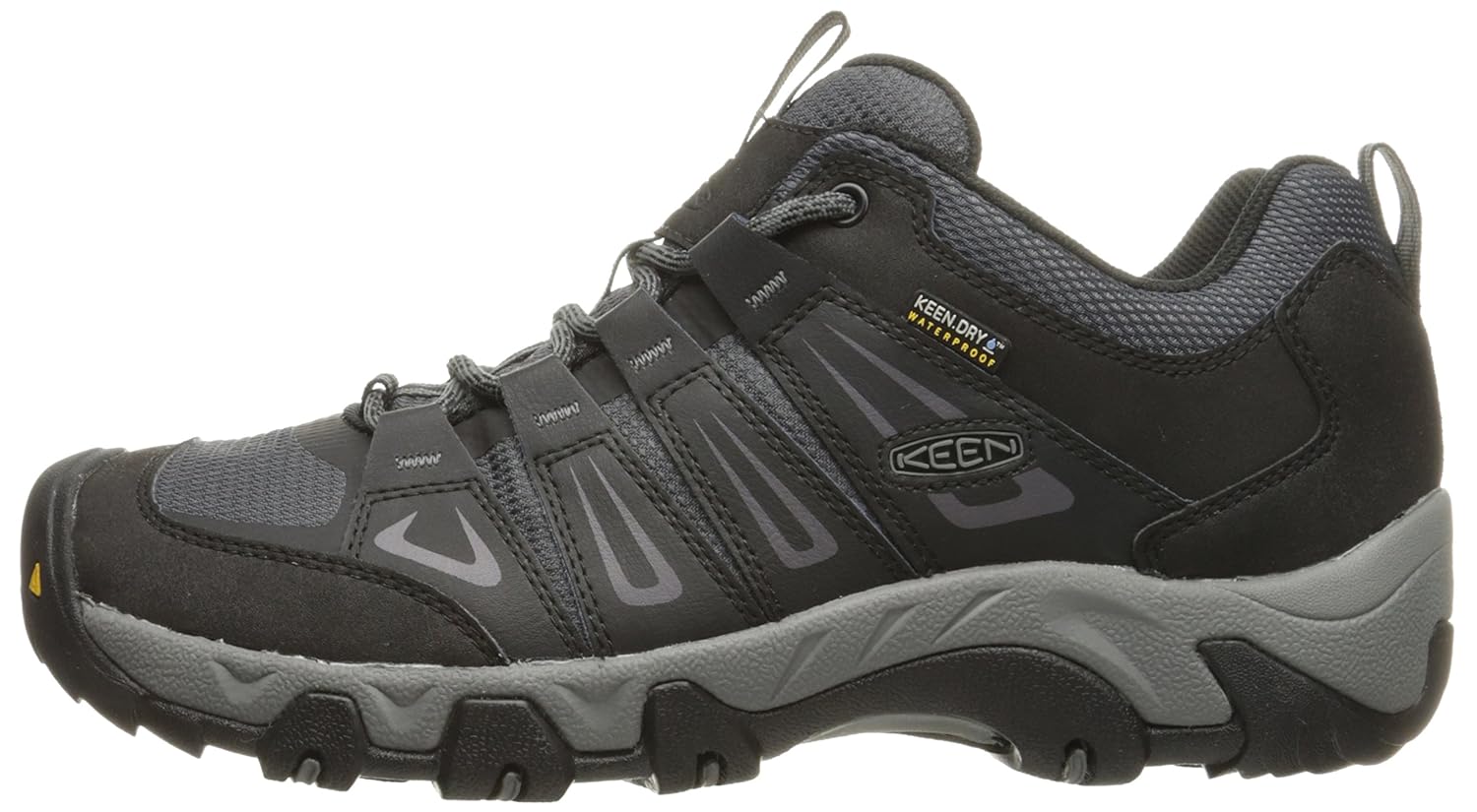 KEEN Mens Oakridge Wp Hiking Shoe