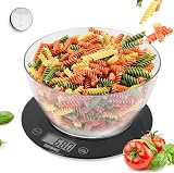 Duronic KS7000 Digital Kitchen Scales 5kg, 1.5L Bowl, Backlit Display, Tare