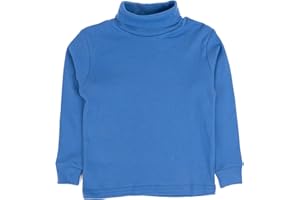 Leveret Girls Boys & Toddler Solid Turtleneck 100% Cotton Kids Shirt (2 Toddler-14 Years) Variety of Colors