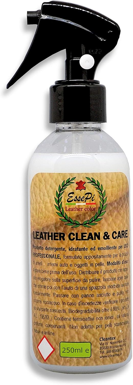 macchia per divani in pelle