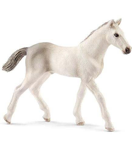 Buy OJO Black And White Clydesdale Realistic Equestrian Horse Club...