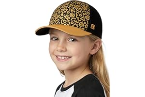 GADIEMKENSD Kids Baseball Cap with Kaleidoscope Pattern, UPF50+, Color Blocking, Breathable, for Boys and Girls