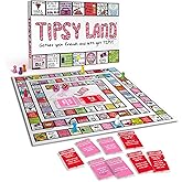 TIPSYLAND Original Edition | Official Product | Hilarious Adult Board Game | Group Game for Game Nights, Parties and More | Fun Challenges, Dares & Mini-Competitions | 3-8 Players