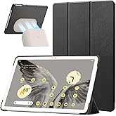 MoKo for Google Pixel Tablet Case 2023, Foldable Design, Ultra Thin Slim Leather TPU Back Full Protector Trifold Stand Cover