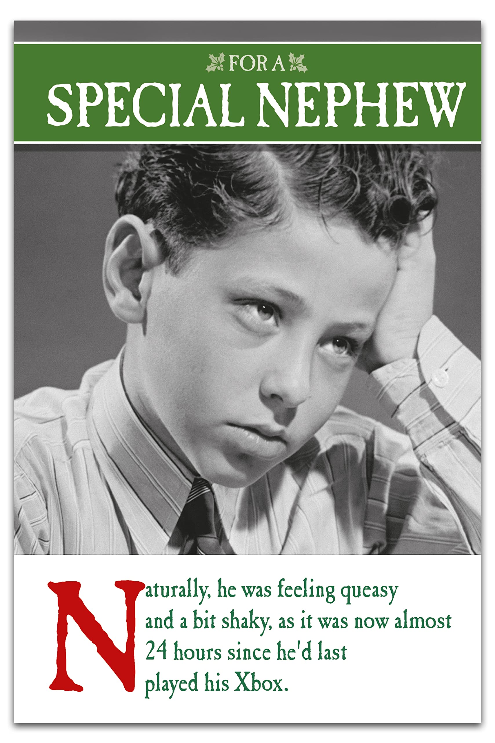 for A Special Nephew 'Xbox' Funny Christmas Card
