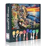 1000-Piece Jigsaw Puzzle: Manarola Village at
