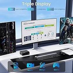 Beelink Mini PC AMD Ryzen 7 5825U Up to 4.5GHz