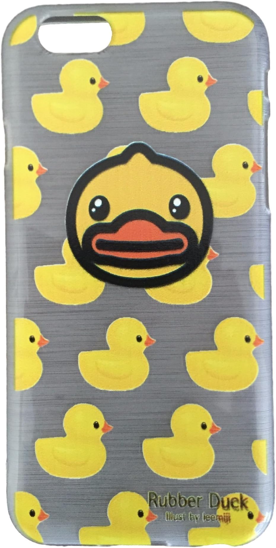 iPhone 6 / 6S Cute Cartoon Duck Face Among Rubber Ducks Cover 4.7 Inch Soft Case TPU Cover For Apple IPhone