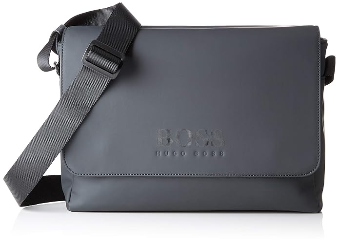 BOSS Herren Hyper_Messenger Schultertasche, Schwarz (Black), 10x25x34 cm