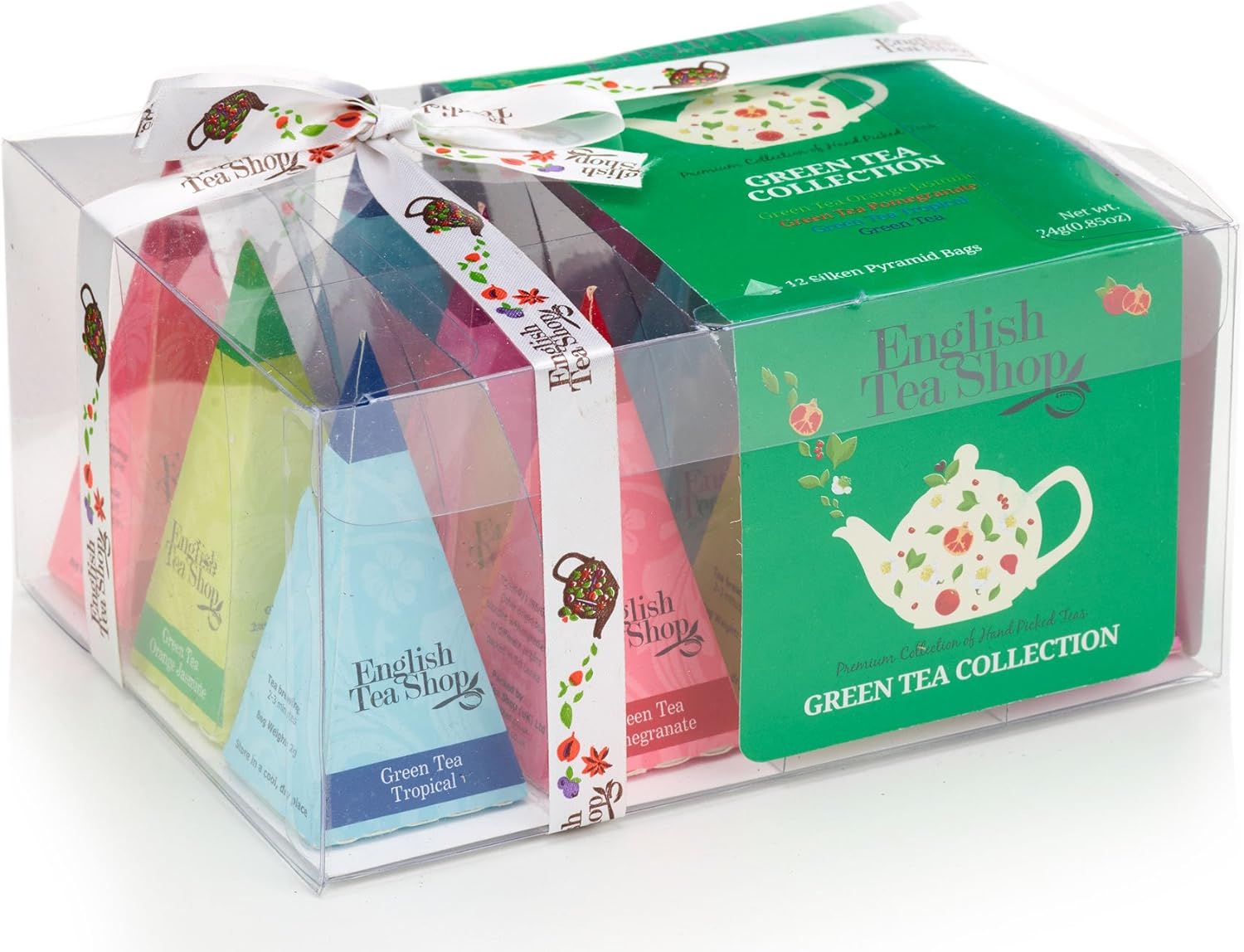 green pyramid tea bolsas