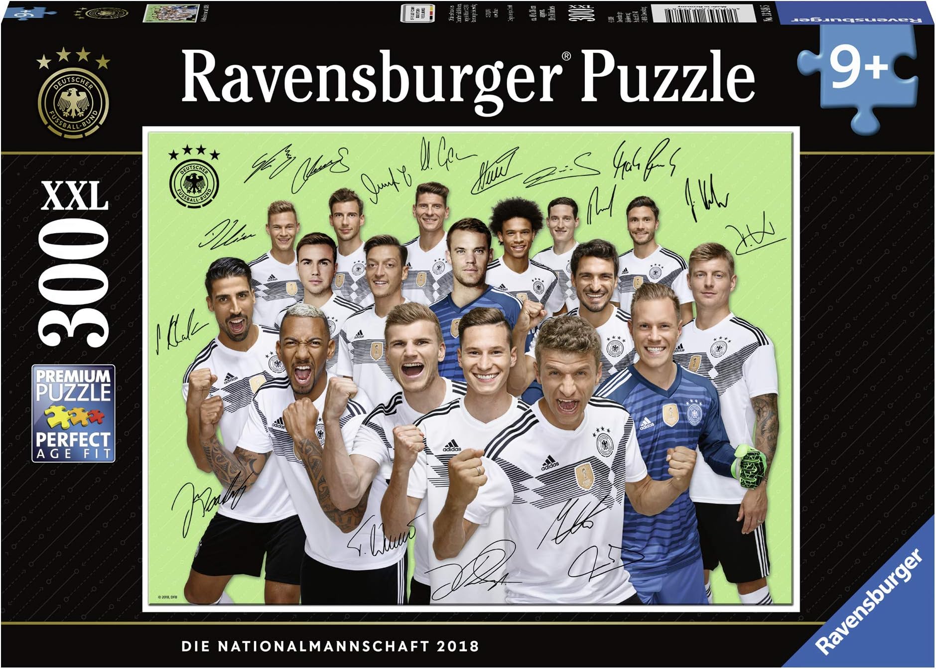 Ravensburger 13248 National Soccer Club Fußballclubs World Cup 2018 Puzzle