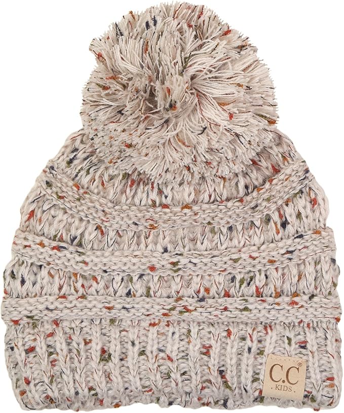 funky knitted baby hats