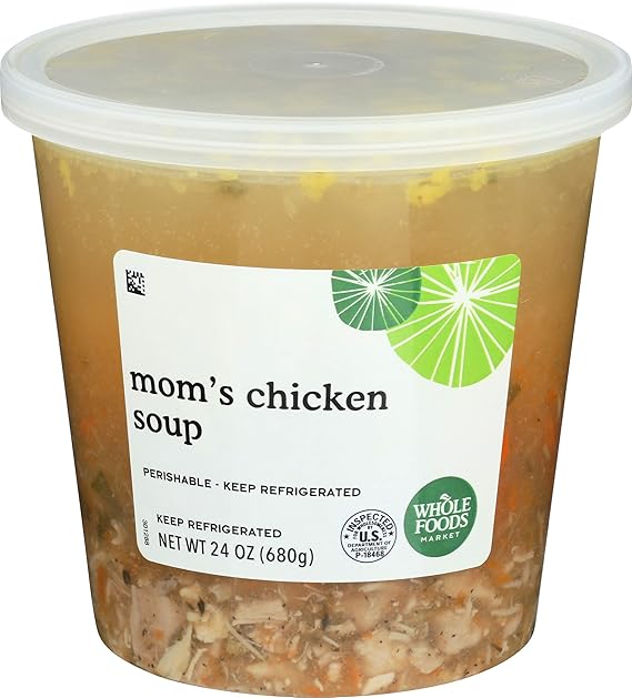 Whole Foods Market, Mom's Chicken Soup, 24 oz Grocery