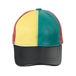 Zessano Genuine Leather Unisex Baseball Cap