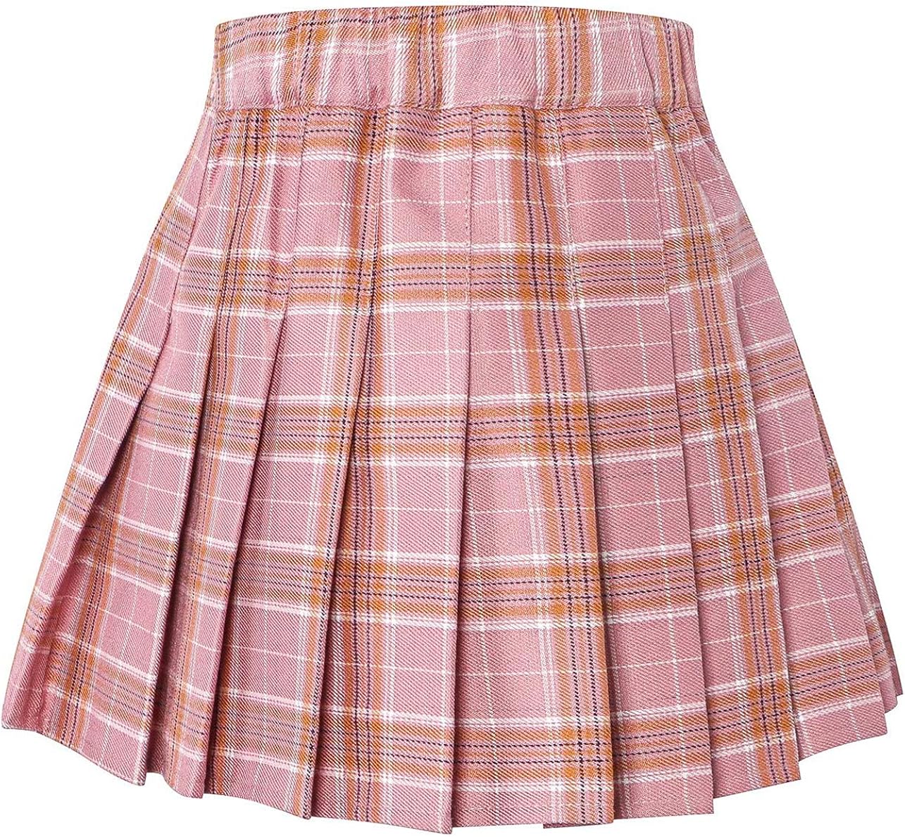 SANGTREE Girls Women's Pleated Skirt with Comfy Stretchy Band, 2 Years - US 2XL: Clothing