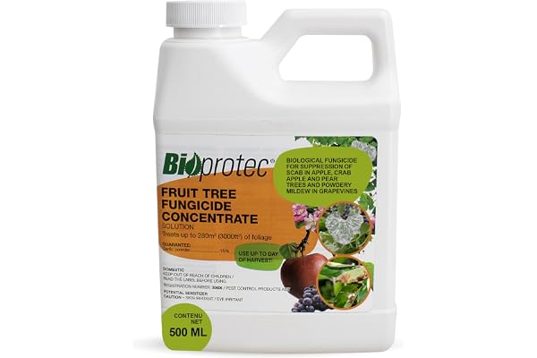 Fungicide and Bactericide for Fruit Trees Concentrate 500 ML, Organic Farming Approved Biological Fungicide, Fast-Acting Form
