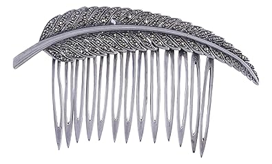 Buy Freaking Fashion 92 5 Sterling Silver Hair Comb For Girls
