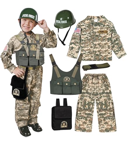 Disfraces y Cosplay de Camuflaje - Oferta Limitada en Stock