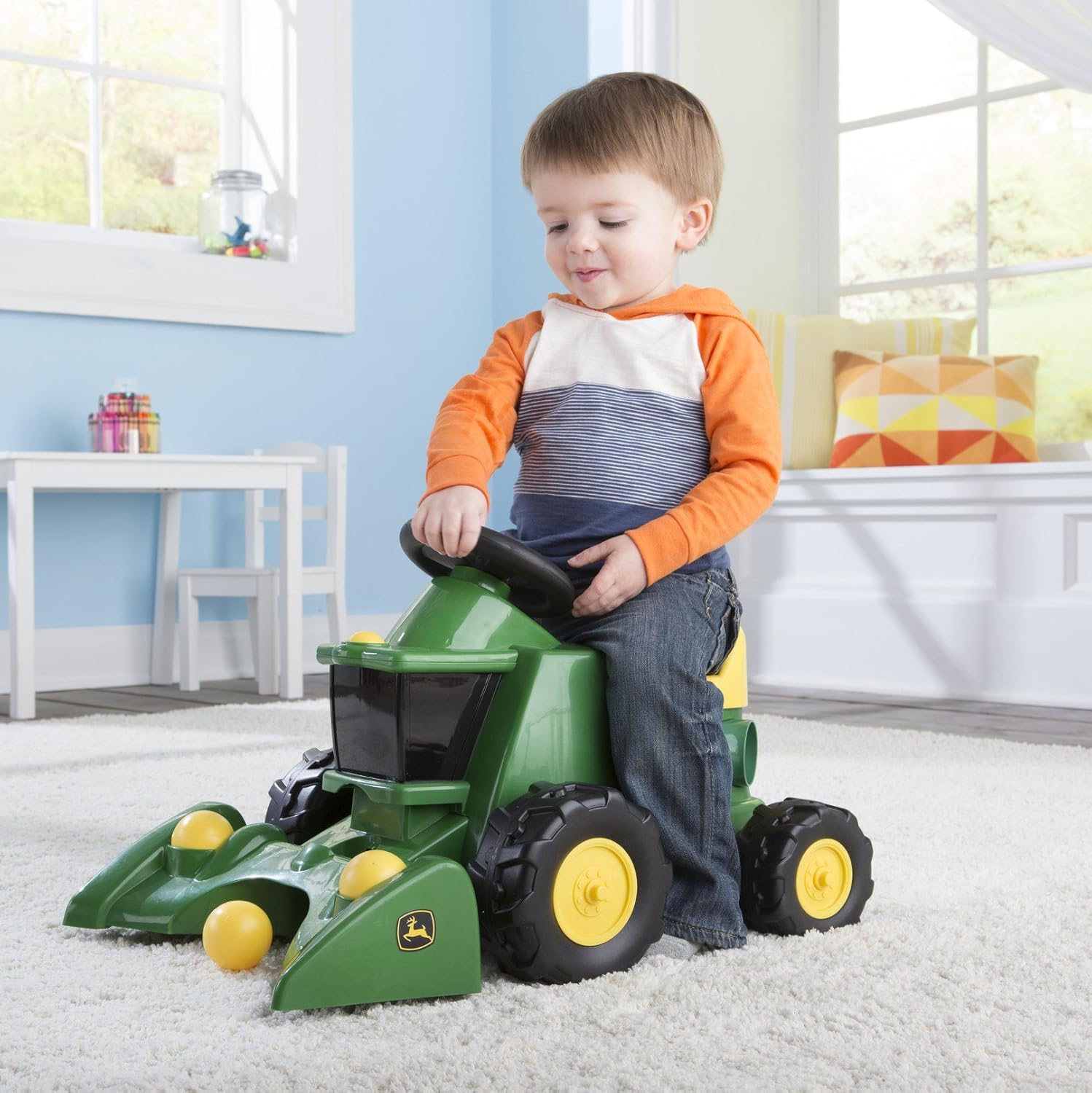 ride on combine harvester toy