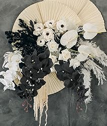 ICBOX 6PCS 41in Artificial Orchid Flowers Faux