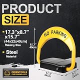 Automatic Parking Barrier 30M Remote Control Yellow view 2