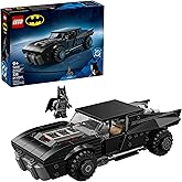 LEGO DC Batman: The Batman Batmobile Building Toy for Kids - Building Blocks with Minifigure & Golden Coin - Super Hero Room 