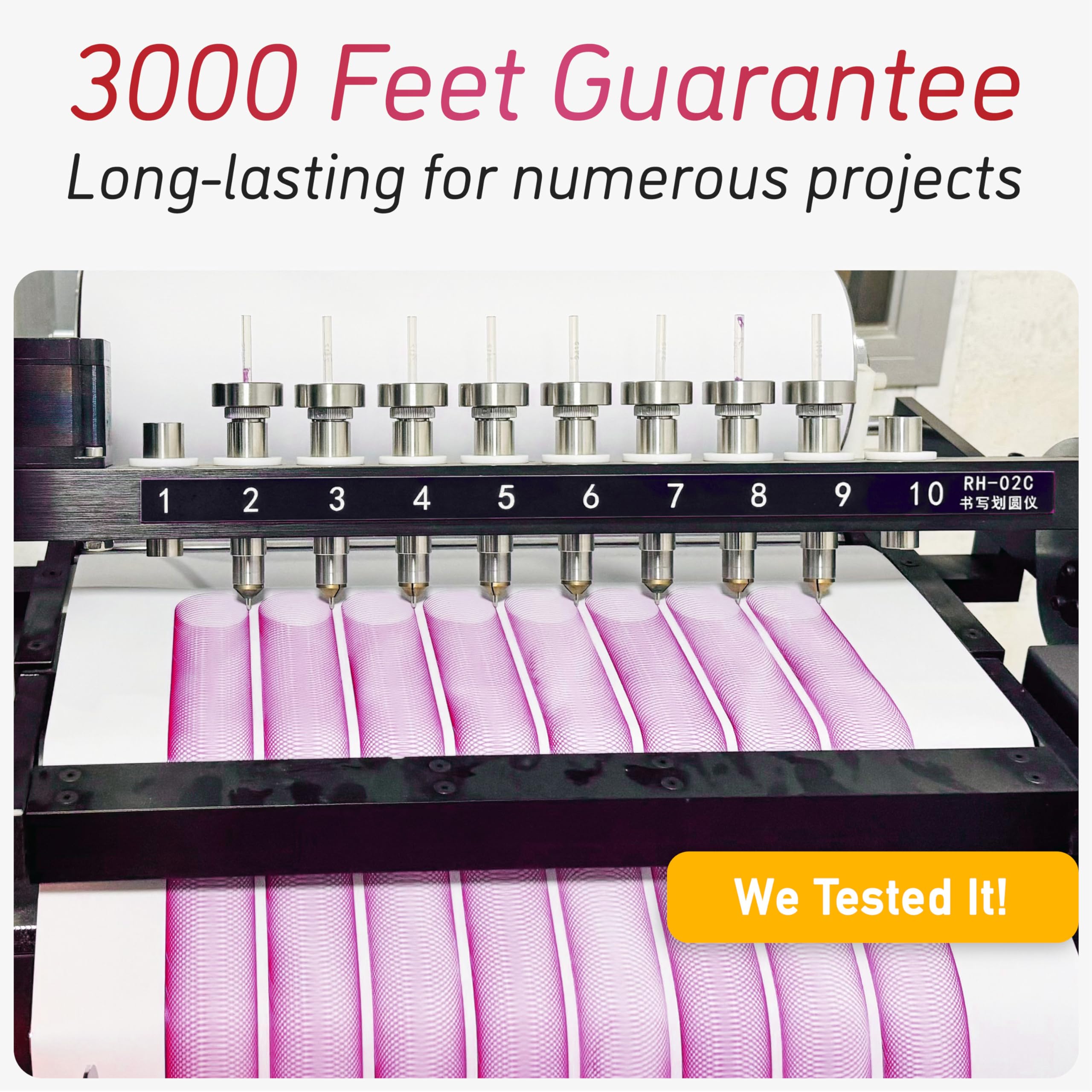 Lange & König Heat Erasable Fabric Marking Pens for Sewing - 4 Pens + 8 Refills - Sewing Supplies Quilting Supplies Sewing Accessories Embroidery Supplies Pen Tailors Chalk Fabric Chalk Alternative