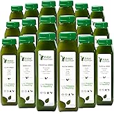 3 Day Green Juice Cleanse by Raw Fountain, All Natural Raw, Vegan Detox, Cold Pressed Juice, Great Way to Detox Your Digestive System, 18 Bottles 12oz