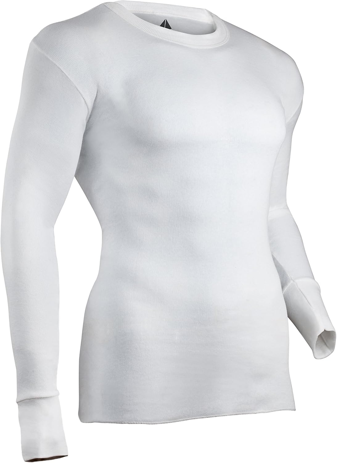 Indera Men's Cotton Rib Knit Thermal Underwear Top: Clothing