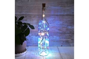 BESTSWEETIE 21st Birthday Gifts for Her, 21st Birthday Decorations for Her 21st Birthday Gifts, 21st Birthday Decorations, 21 years old Birthday Gifts for Her Lighted Wine Bottle