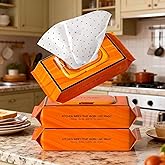 Botare Dish Wipes, Disposable Pre-Soaped Heavy-Duty 3D Textured Kitchen Wet Cloths, Extra Large, All-in-One Dishwashing & Cleaning for Home & Camping, Handy Travel Essentials, 32 Count Each (3-Pack)