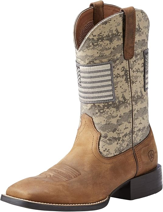 ARIAT Men Sport Patriot Western Boot Amazon.co.uk Shoes & Bags