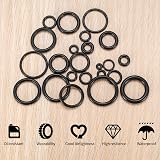 Newoutset 360 Pcs Rubber O-Ring Seal Assortment Kit 24 Sizes Plumbing Hydraulic view 5