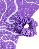 Gogokids Girls Three-Piece Gymnastics Set Leotard Shorts Hairband 8-9Y view 5