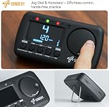 Sondery Digital Metronome Tuner 3 in 1 English Vocal Tap Tempo Chromatic view 6