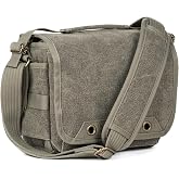 Think Tank Retrospective 5 V2.0 Canvas Shoulder Bag for Mirrorless or Standard DSLR Cameras and Photo Accessories - Pinestone - Small