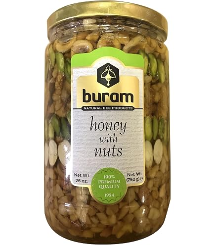 Amazon.com : Vintage Honey With Nuts 750g : Grocery & Gourmet Food