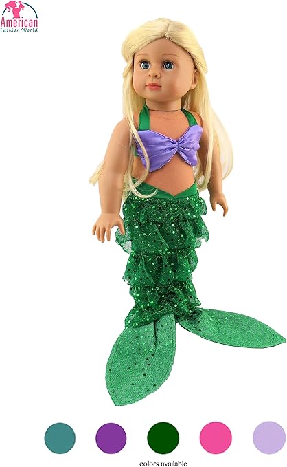 american girl doll mermaid outfit
