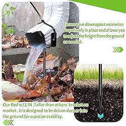 1 Pack Rainwater Downspout Bracket with