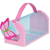 Melissa &amp; Doug Sunny Patch Cutie Pie Butterfly Bug House Toy with Carrying Handle and Easy-Access Door