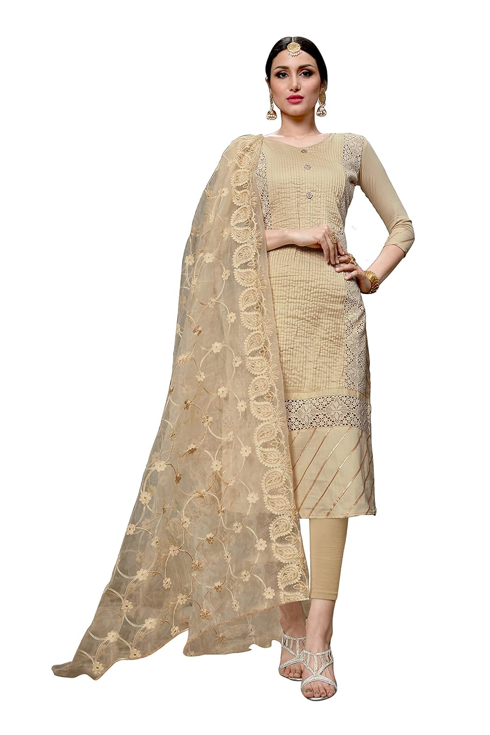 Net churidar material Outlet