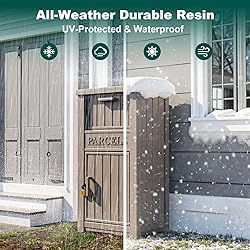 MAIUSCOLI Package Delivery Box for Outside, Large
