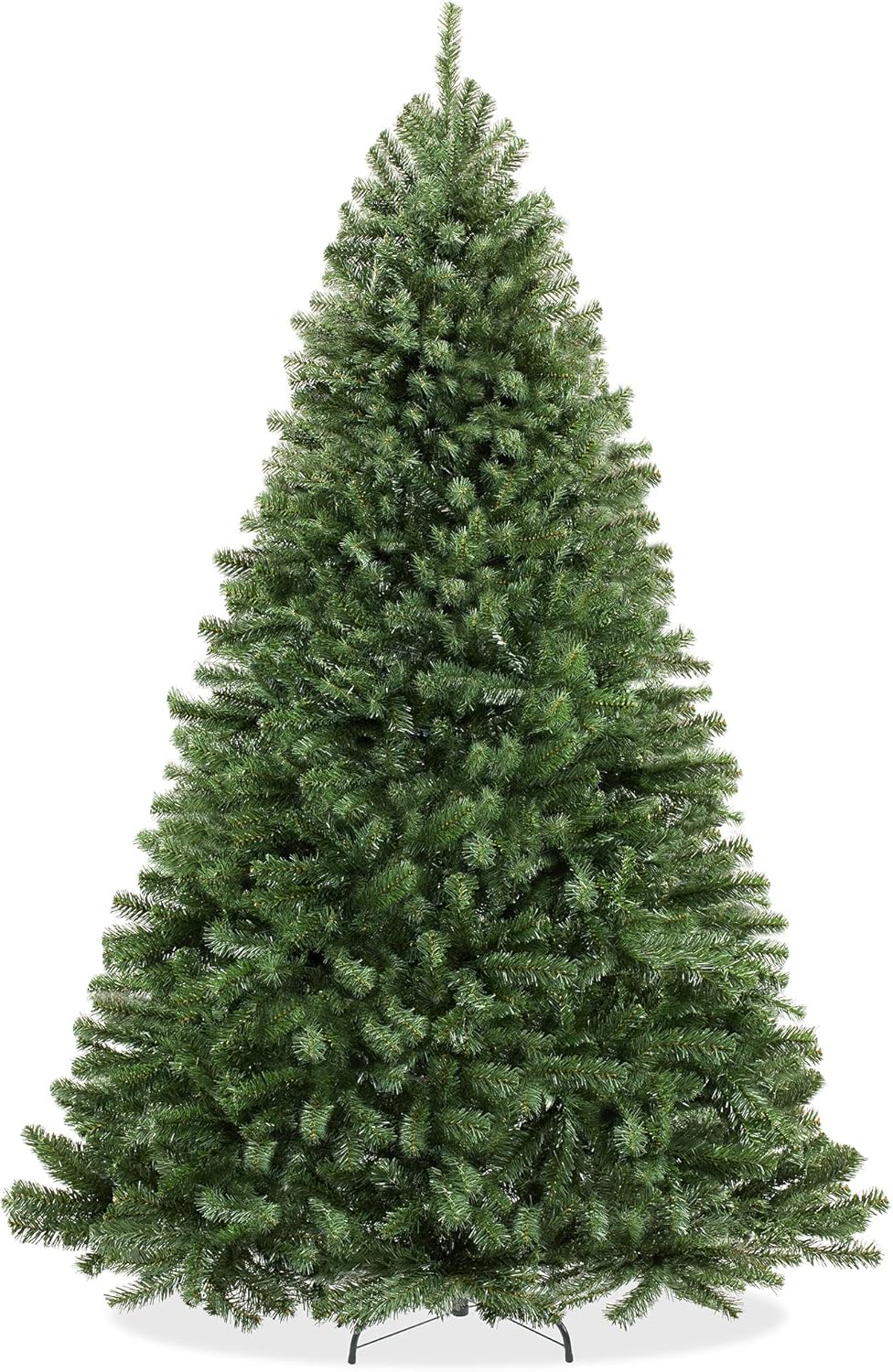 Trees - Casafield 7.5FT Realistic Green Spruce Artificial Holiday Christmas Tree with Sturdy Metal Stand