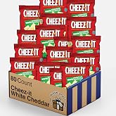 Bulk Cheez-It White Cheddar Cracker Snack Packs (White Cheddar) (Pack of 80)
