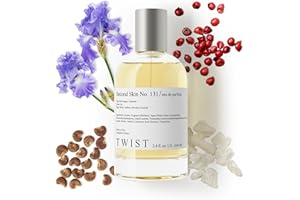 Twist Second Skin No. 131- Inspired by Gloss. You, Long-Lasting Perfume for Women, Vegan, Clean Ingredients, Wood & Powder Fragrance – Spray 100 ml | 3.4 fl. oz.