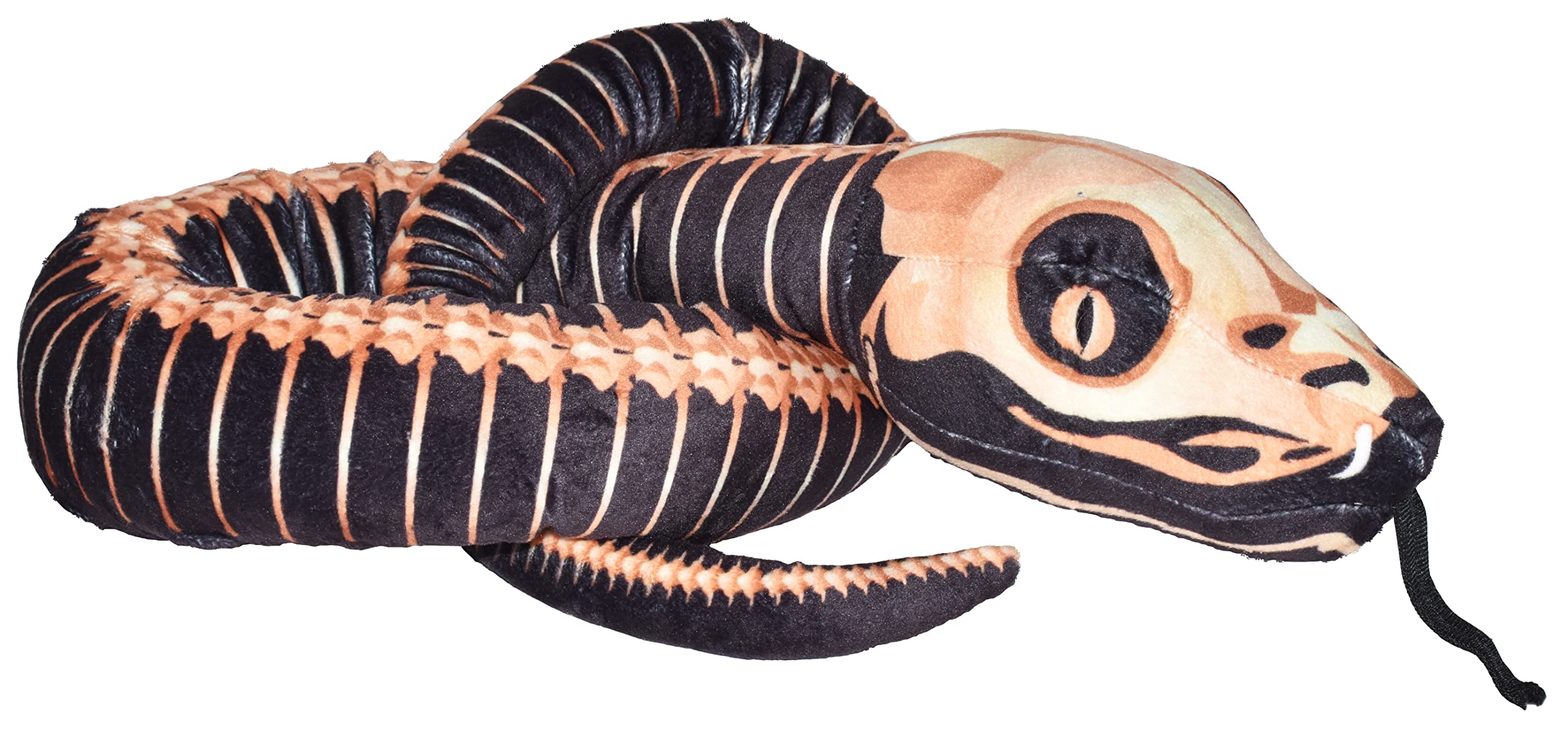 Wild Republic 23612 Plush Snake Type Skeleton, Snakesss Soft Toy, 137 cm, Multi, 54",
