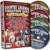Country Legends Greatest Hits[4 DVD]