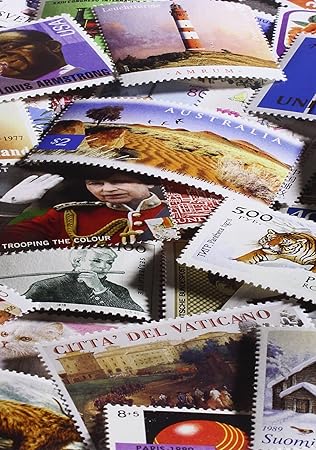 Leuchtturm Briefmarken-Sammel-Album, Einsteckbuch Stamp DIN A4, 16 Schwarze Seiten, unwattierter Einband